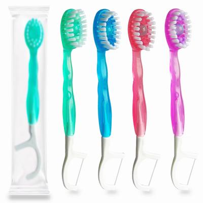 5-In-1 Travel Toothbrush Set Disposable Toothbrushes Portable for Teeth