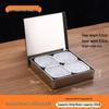 Stainless Steel 4-Compartment Food Sample Box
