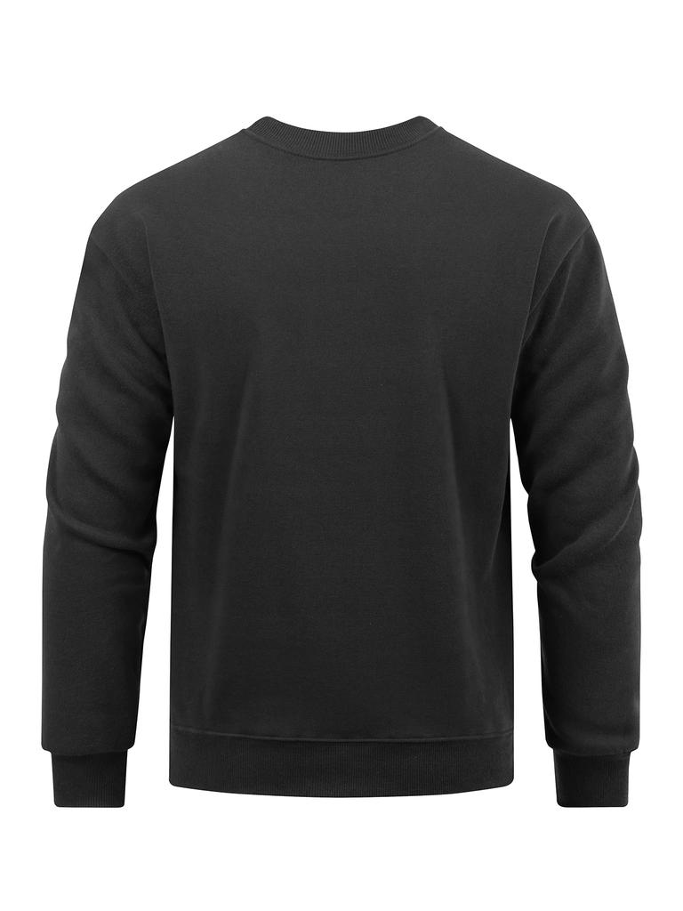 Plush And Robotic Bear Printed Mens Pullovers Autumn Casual Sweatshirt Comfortable Y2K Sportswears Hot Sale Casual Sweatshirts