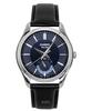 Analog Leather Strap Blue Dial Quartz MTP-B315L-2AV Men's Watch