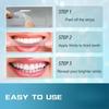 QimGo Zahnaufhellungsstreifen Gel Entfernt Plaque Flecken Reinigung Mundhygiene Aufhellung Zahnwerkzeuge Frischer Atem Aufhellen