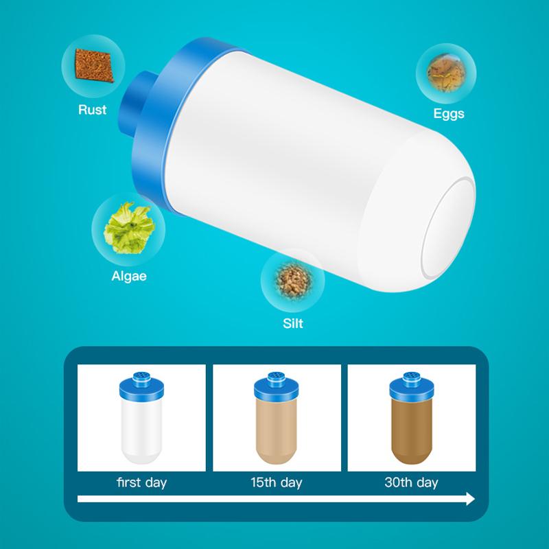 0.1 micron purifier output universal shower filter ceramic filter element shower filter faucet water heater purification kitchen