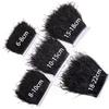 6-22Cm Black Ostrich Feathers Trim 1Meter Fluffy Feather Fringe For Crafts Wedding Party Decoration Ribbon Dress Clothing Sewing
