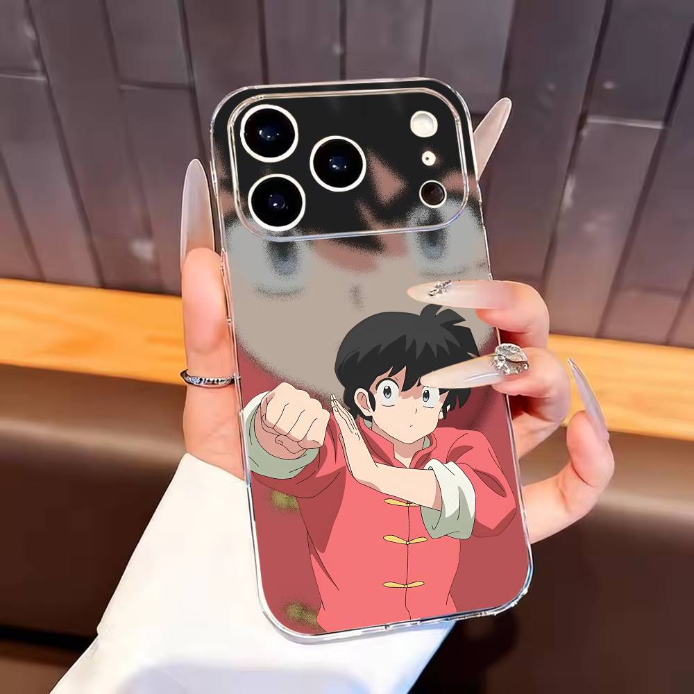 Comics R-Ranma 1-2 Phone Case For iPhone17,16,15,14,13,12,11 Plus,Pro Max Soft Transparent Cover