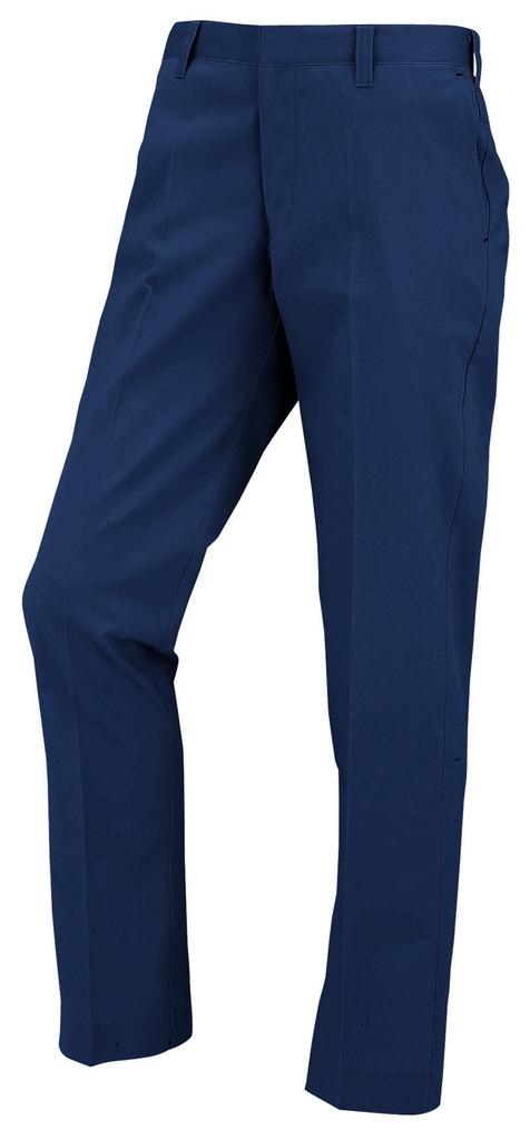 [COCOS Nobuoka] AS-1933 Tuckless Slacks, Navy, Size 88