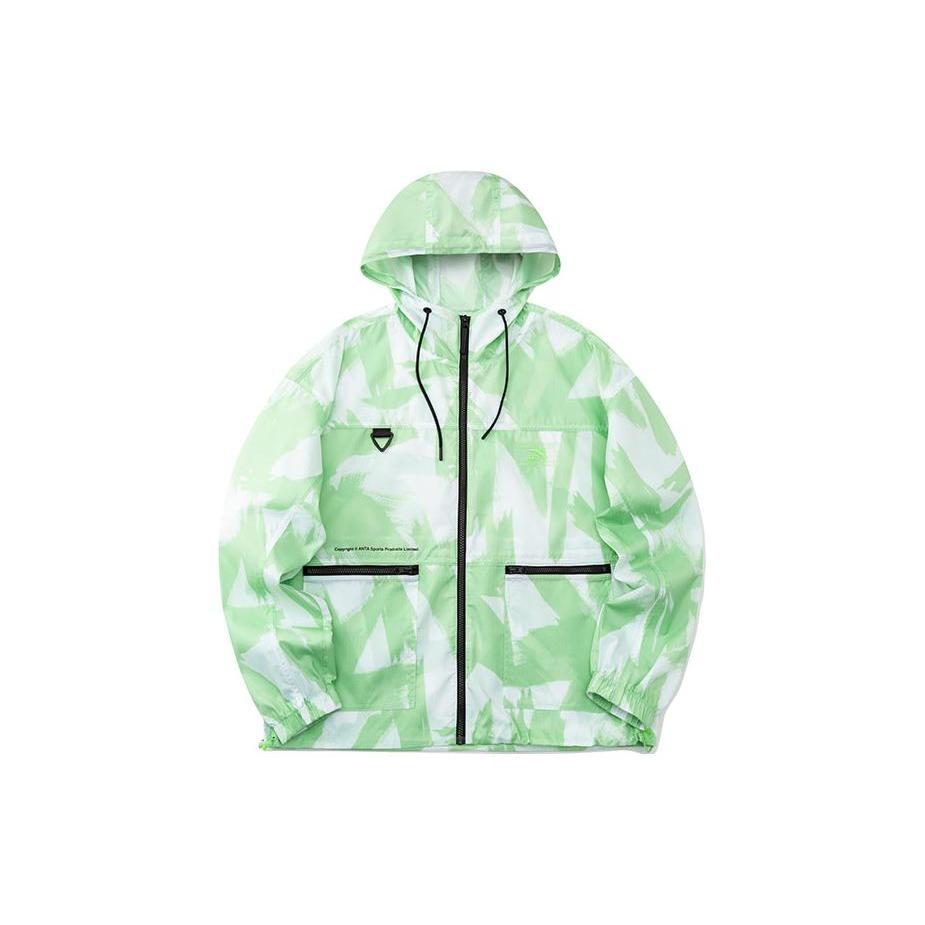 ANTA Jackets Men s Green Hooded Moderate Other 152228613-1 XL