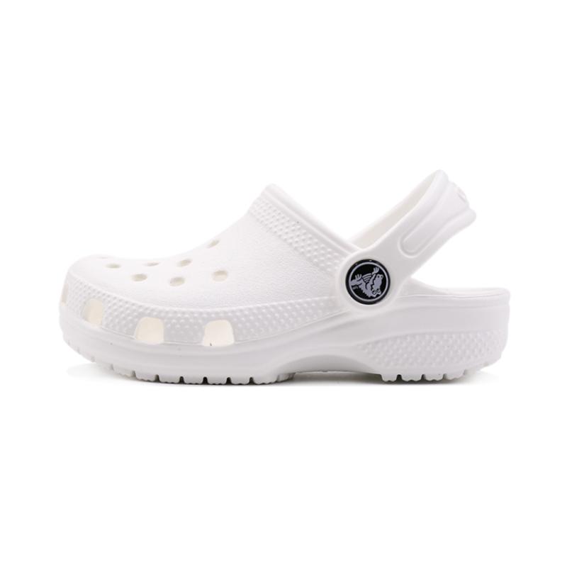 

Crocs Classic Little Crocs Stylish Beach Hole Shoes White Children s Style 33-34