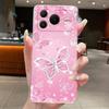 For Honor Power 2 Case Clear Cover Luxury Fashion Butterfly Flower Soft TPU Silicone Casing for Honor Power2 SER-AN00 Phone Case