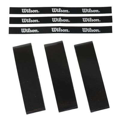 Wilson Tennis Badminton Grip Tape Pro Overgrip V2.0 3 Pieces Black WR8449802001 Wilson