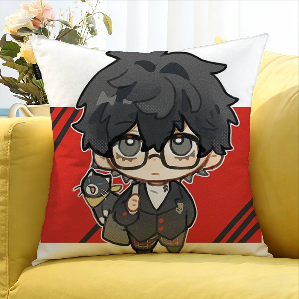 A-Amamiya R-E-N Game World Various Sizes Square Pillow Case For Car Home Bedchamber Decor