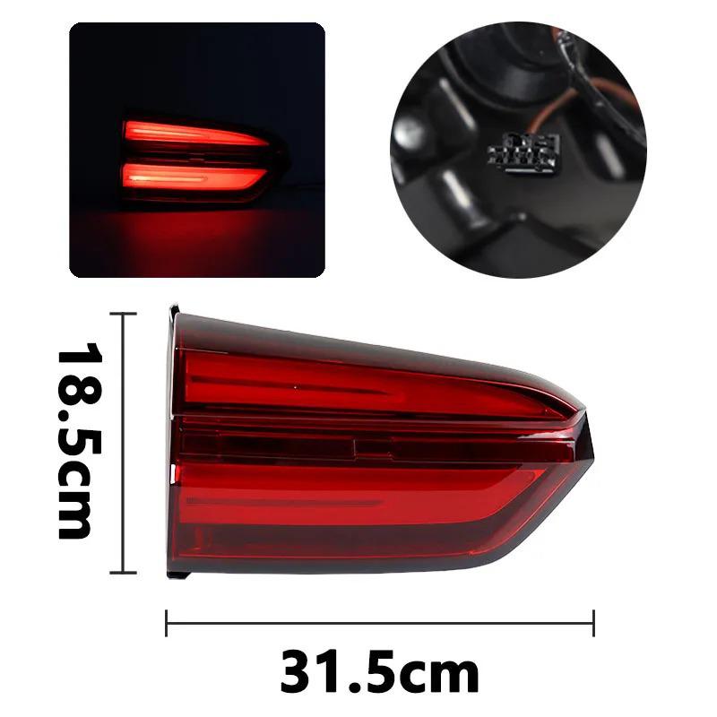 Roewe RX8 Tail Light Assembly: Left/Right Brake, Bumper, Fog, Reversing Light Covers