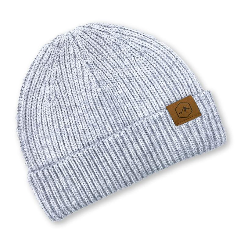 Recycled Acrylic Knit Short Cuff Trawler Winter Watch Cap Docker Hat Fisherman Beanie