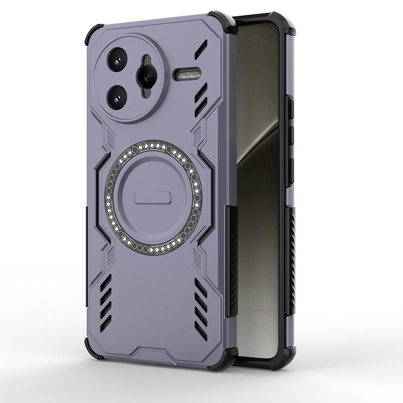 Armor Protective Heat Dissipation Phone Case For Xiaomi Poco X7 X6 F6 F7 Pro Ultra C75 Cover Magnetic Shockproof Shell Fundas