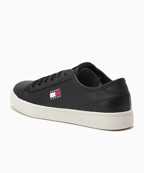 Tommy Jeans Gillian Lightweight Court Sneakers - Black (T52F6Arsc51Jt1Bds)