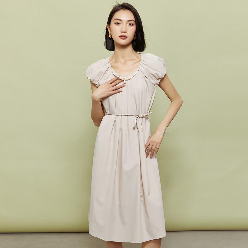 

Women s Relaxed Fit Short Sleeve Midi Dress S