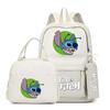 Peripheral Printed Anime Backpack Set, Personalized Trendy Backpack Set For Elementary And Middle School Students