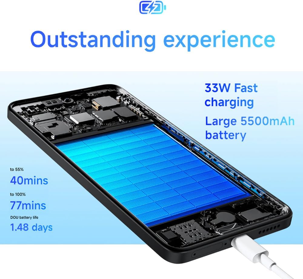 Global Version Xiaomi Redmi Note 14 Smartphone 8GB / 12GB RAM MediaTek Helio G99-Ultra 33W120Hz AMOLED 108MP 5500mAh