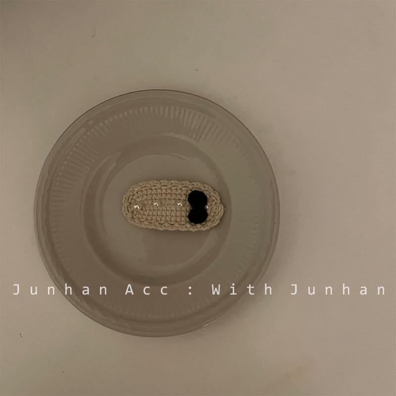 

Mary Jane Women s Knitted Hairpin Clip for Bangs