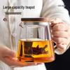 YIHUTEA Heat-Resistant Glass Tea Infuser Pot