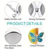 2PCS Fine Mesh Butterfly Bee Chain Tea Infuser Stainless Steel Tea Strainer Tea Filter Ball  Cooking