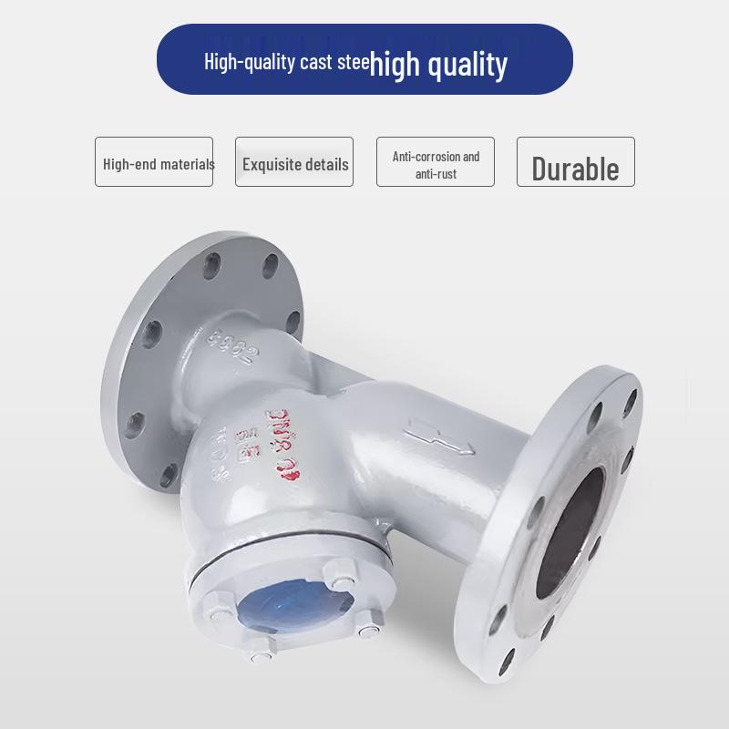 WCB Cast Steel Y-Type Pipeline Strainer, DN100/150, GL41H-16C Flanged