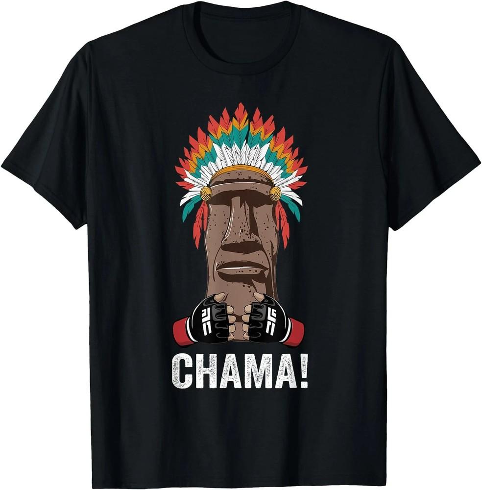 Chama Fighter ММА Фан JJB Бокс Муай Тай Кикбоксинг S-5XL Унисекс Футболка S