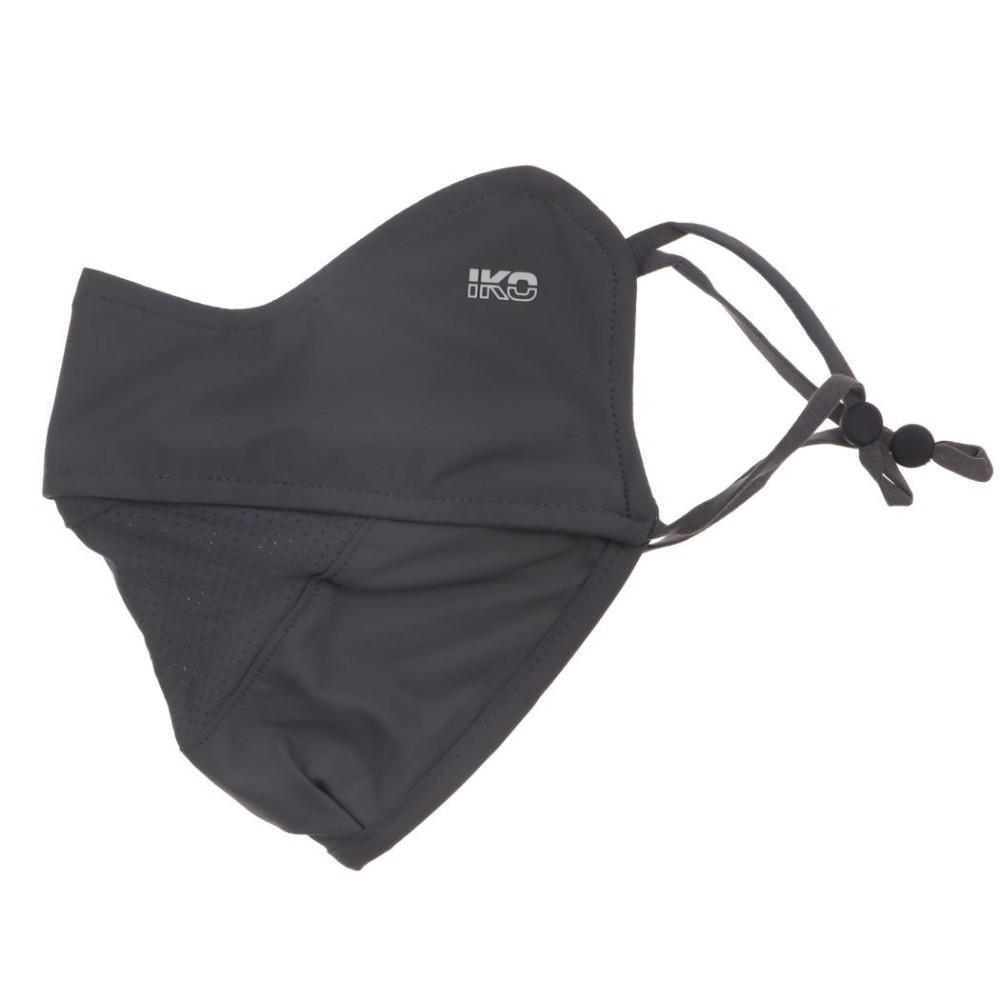 Solid Color Ice Silk Face Scarf UV Protection Anti-uv Face Cover Thin Sunscreen Veil  Riding