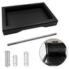 Espresso Machine Parts Kit Thin Drip Tray with Springs And Long Stainless Steel Tube Coffee Maker Replacement Accessory