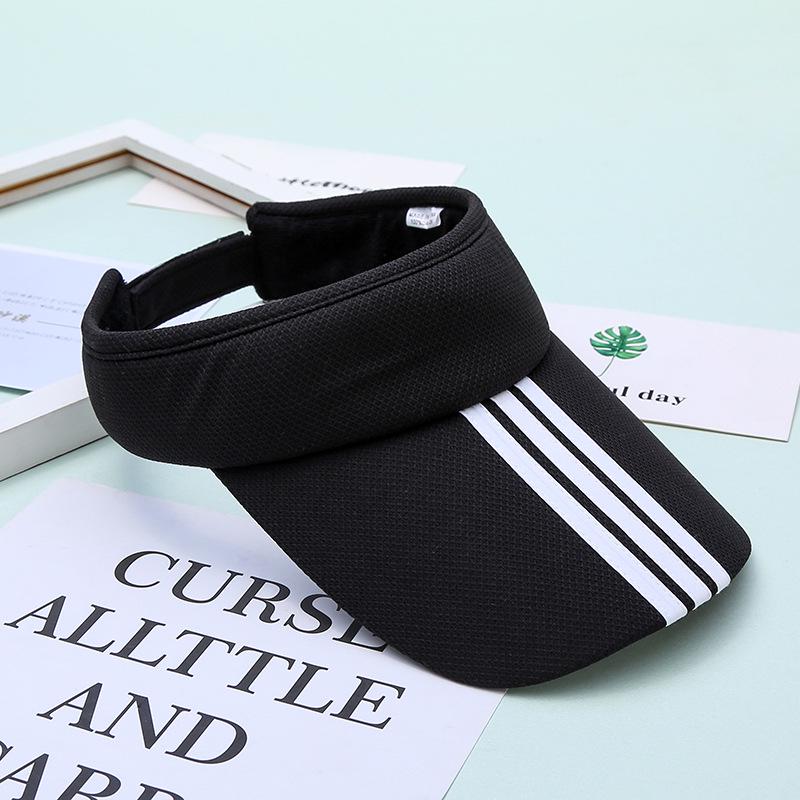 New Summer Tenis Unisex Empty Top Cap Men Women Sun Hat Outdoor Mountaineering Sports Sun Protection Gorros Sun Visor Hat Visor