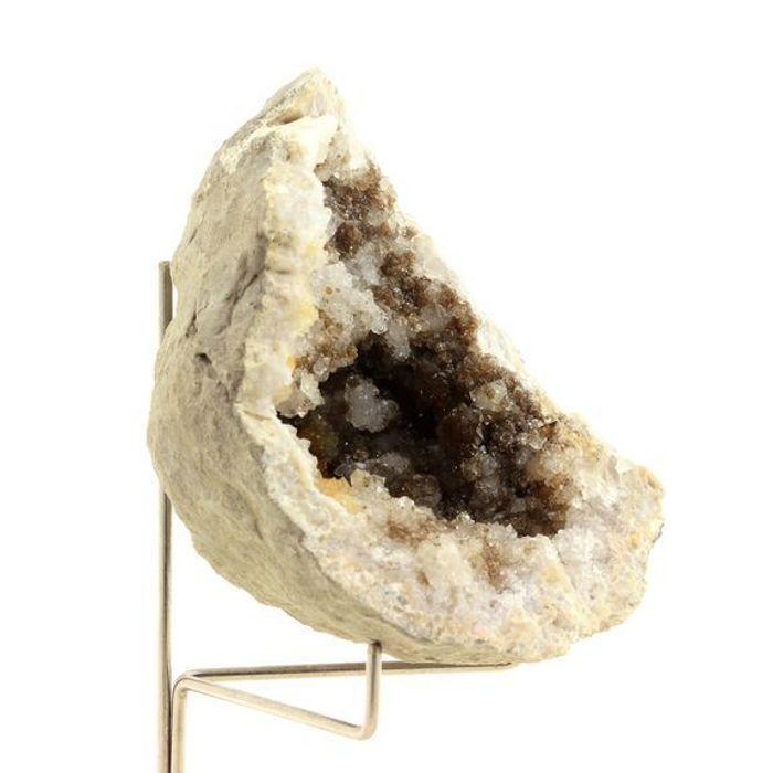 Pierres et Minéraux. Quartz + Goethite. 560.0 ct. Keokuk, Lee Co., Iowa, USA.