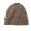 Kang Sai Ni Women's 100% Pure Cashmere Knitted Hat – Warm, Thick, and Perfect for Autumn/Winter Outdoors.
