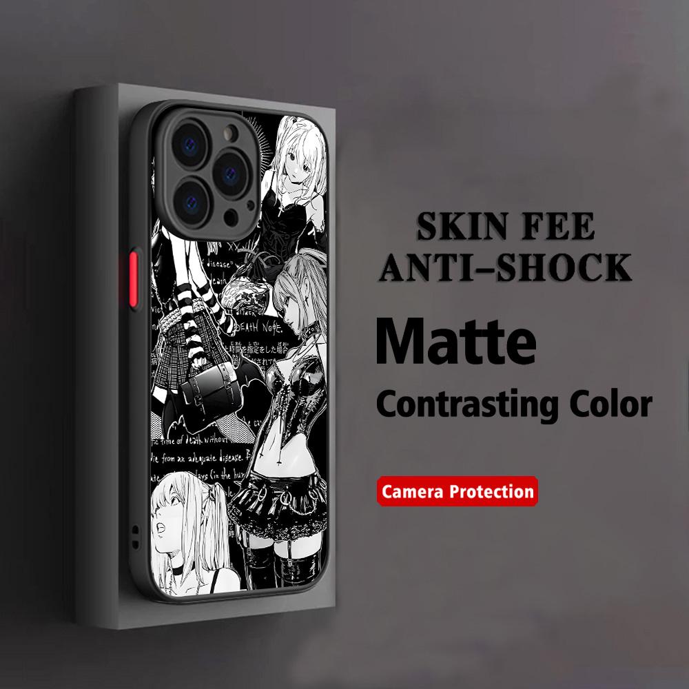 HOT Anime DEATH NOTE Misa Amane Phone Case For iPhone 17 16e 16 15 14 13 12 11 Mini Pro Air  Max X XR XSMax 7 8 6 Plus Matte