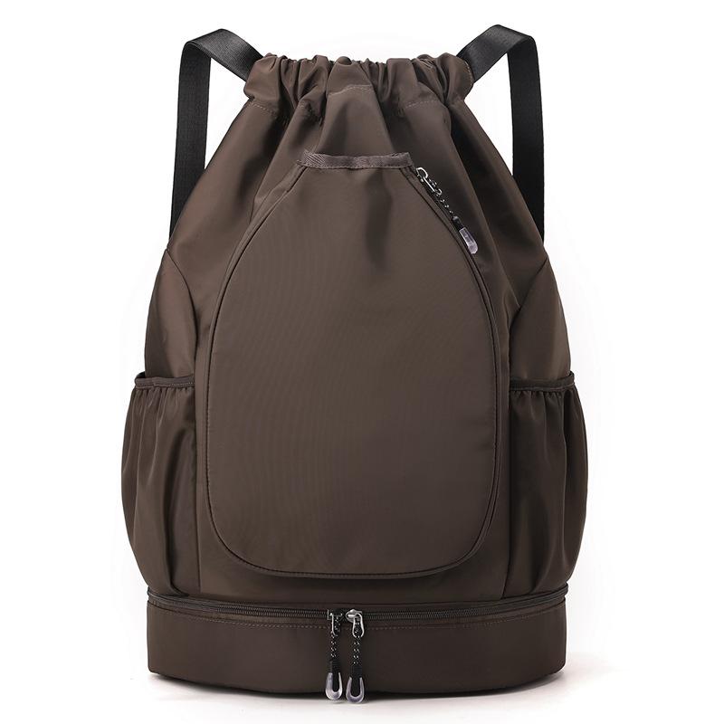 Men and Women Backpack Tennis Bag Portable Oxford Cloth Backpack Lightweight Commuting Badminton Bag Tie Pocket Sports Bag