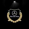 Hot W204 2025 Hot New 2pcs Car Door Welcome Light Logo Emblem For Mercedes Benz A C E GLC GLA GLE GLB Class W177 W205 W212 W213 XYZAB1