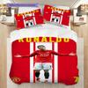 Cristiano Ronaldo Manchester Threepiece Set 1 Duvet Cover 2 Pillowcase Without Core Without Core Christmas Birthday Gift Bedding Set