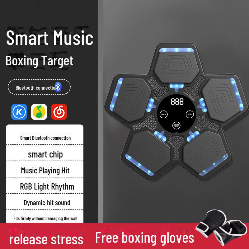 Bluetooth Smart Music Boxing Wall Target for Home Training