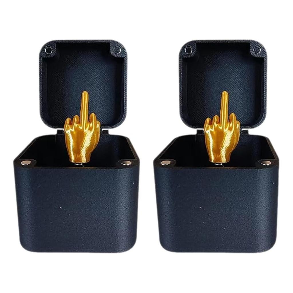 Interesting Prank Gift Middle Finger In Box Box Funny Creative Gifts Office Desk Decoration Home Decoration Gifts For Guests