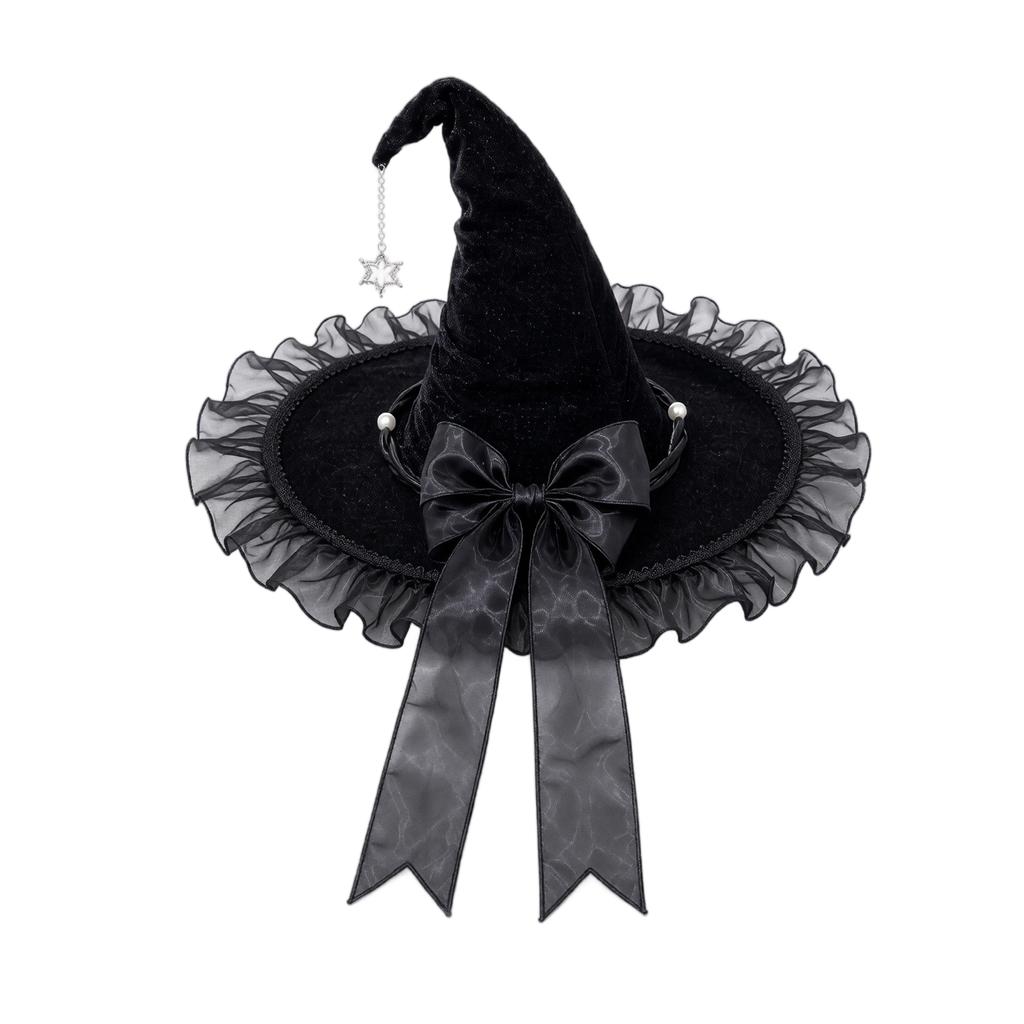 Halloween Witch Hat with for Costume Accessories