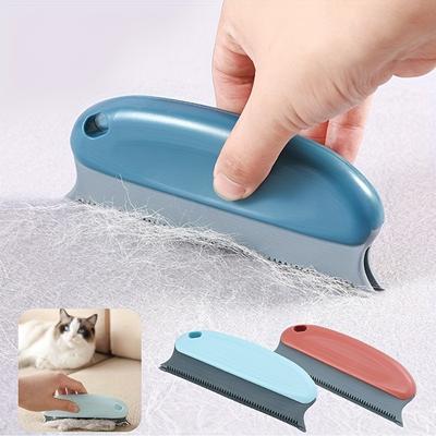Multifunktionale Hundehaarentfernungsbürste, weiche TPR-Unterfell-Haarentfernungsbürste für Sofa, Teppich, Autositze und Bettzeug