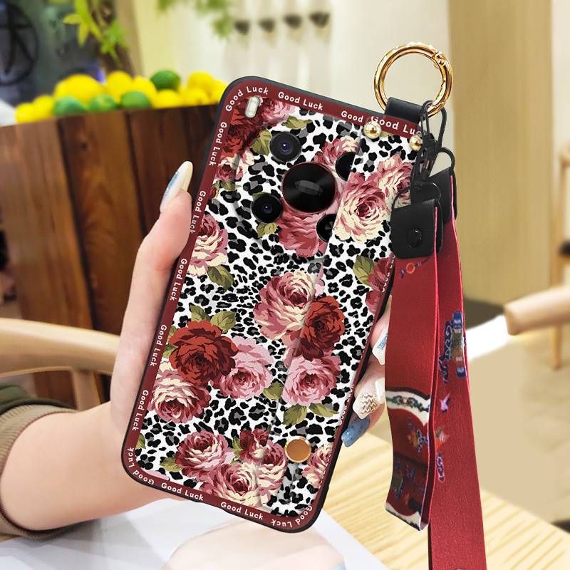 Custodia per telefono alla moda per anziana per ZTE Blade V70 Max/Nubia V70 Max Supporto per telefono Laccetto Copertura posteriore Custodia morbida per la mamma