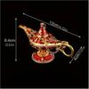 Lampada di Aladino Artigianato da Tavolo Ornamento Soggiorno Studio Camera da Letto Decorazione Regalo per le Feste