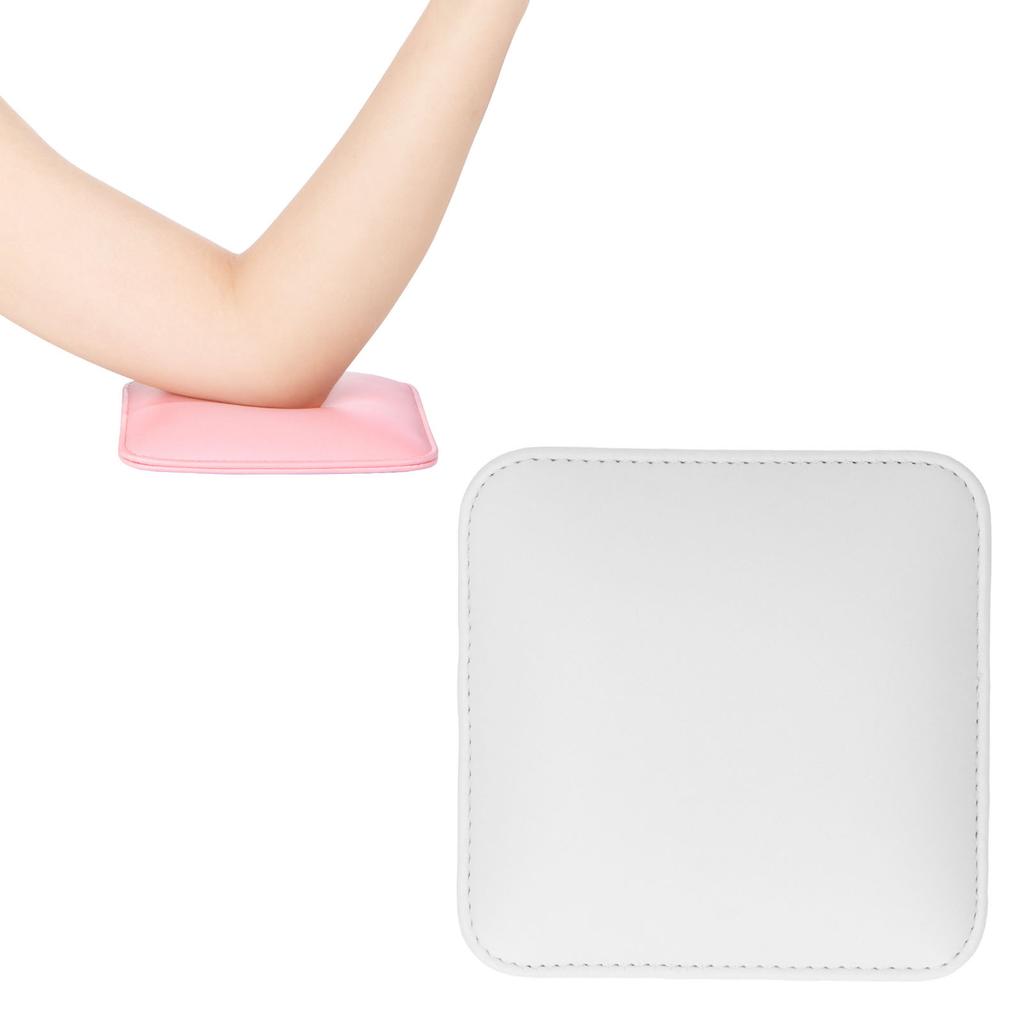 Nail Tech Elbow Rest PU Leather Soft Comfortable Elastic Nail Art Elbow Rest Pad for Salon
