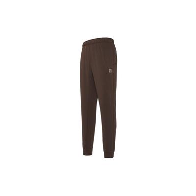 Heritage Solid Fashion Comfortable Soft Quick-Dry Knitted Sports Pants Men Bottoms Baroque-Brown DQ4588-237