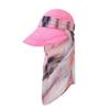 Wide Brim Sun Cap With Shawl Fisherman's Hat Portable Summer Bucket Hat  Women
