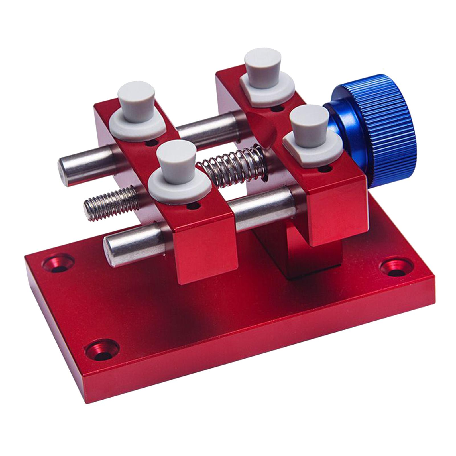 

Регулируемый держатель корпуса часов Замена Мужской Женский Практичный Портативный Металлические Принадлежности для Часовщиков Инструмент для Ремонта Часов красный