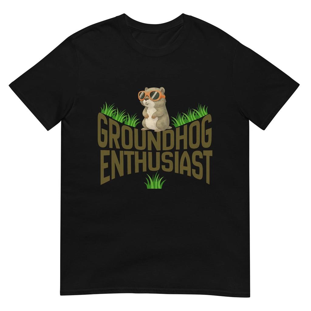 Cute Groundhog Enthusiast, February 2 Groundhog's Day T-Shirt