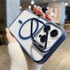 Applicable to iPhone17 high magnetic attraction lens holder mobile phone case Apple 16promax with lens film 15