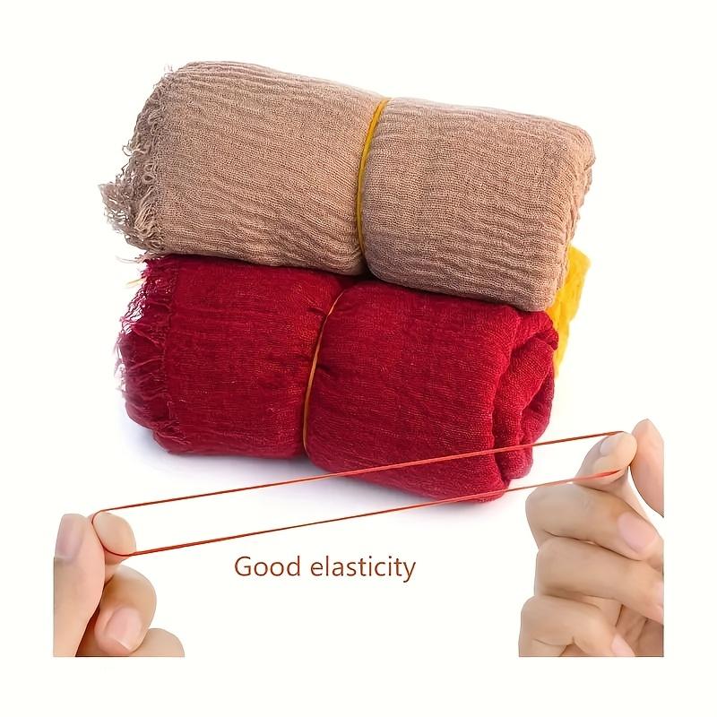 100pcs Colorful Small Rubber Bands, Elastic Stretchable Rubber Bands, Suitable for Bills,Office Supplies, Mixed Colors Packaging