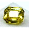 NATURAL Yellow Ceylon Sapphire Emerald Shape 9.00 Ct CERTIFIED Loose Gemstone