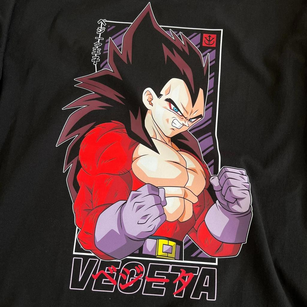 Anime Son Goku Dragon Ball Men Women Summer T-shirt Oversized Retro Print Short Sleeve Casual Comfortable Loose Harajuku Street